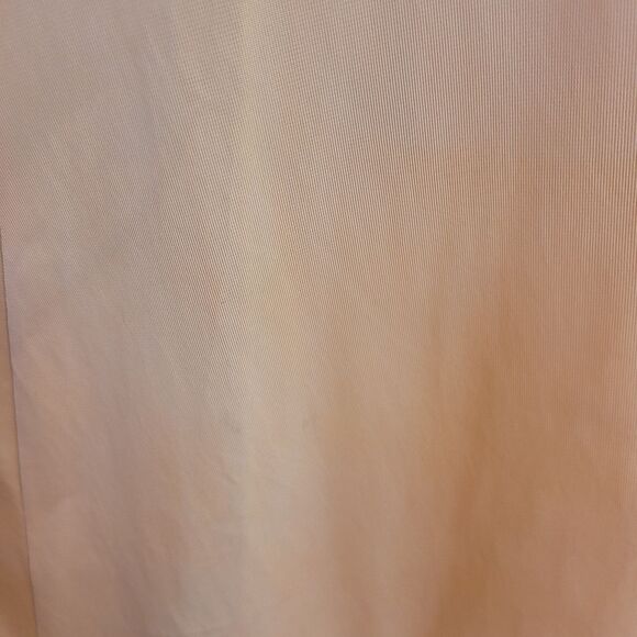 VINTAGE 80s orange sherbet tie‎ front maxi night gown dress M - Picture 8 of 14